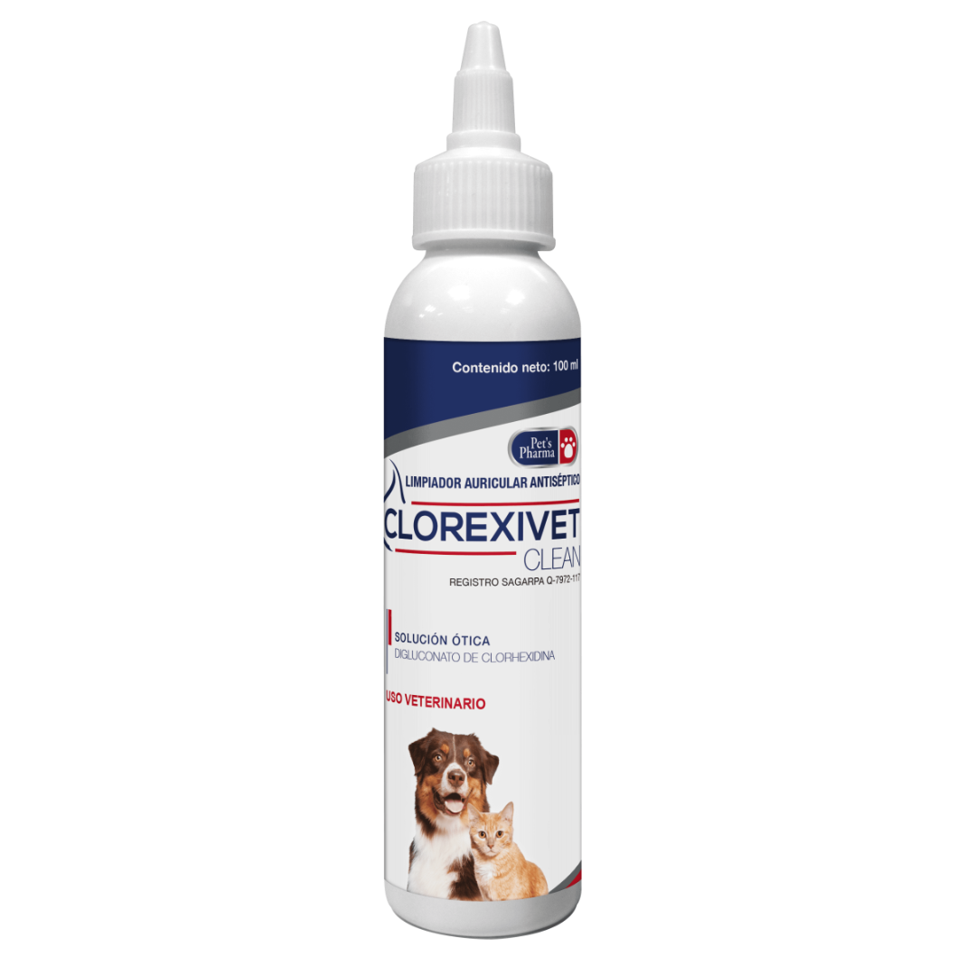 Clorexivet Clean Solución Ótica 100ml - Pet's Pharma