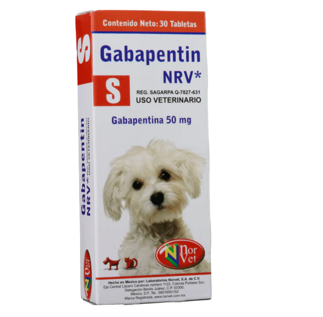 Gabapentin S 50 MG 30 Tabletas - Norvet