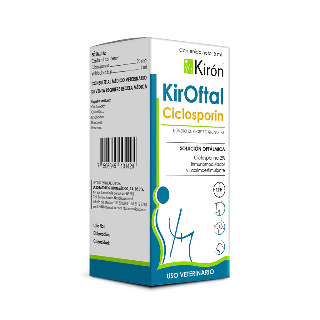 Solución Oftálmica Kiroftal Ciclosporin Kiron