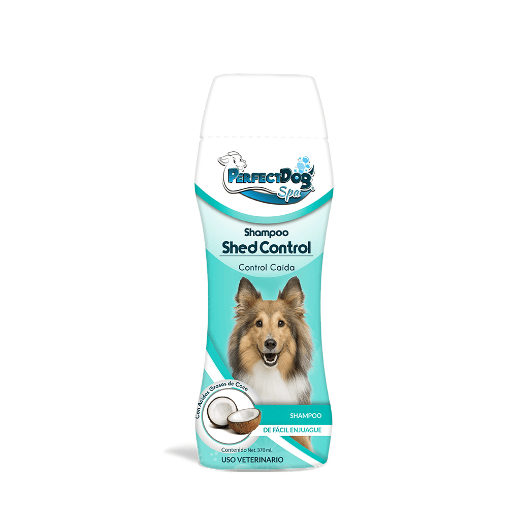 Shampoo para Perros Shed Control Caída Kiron