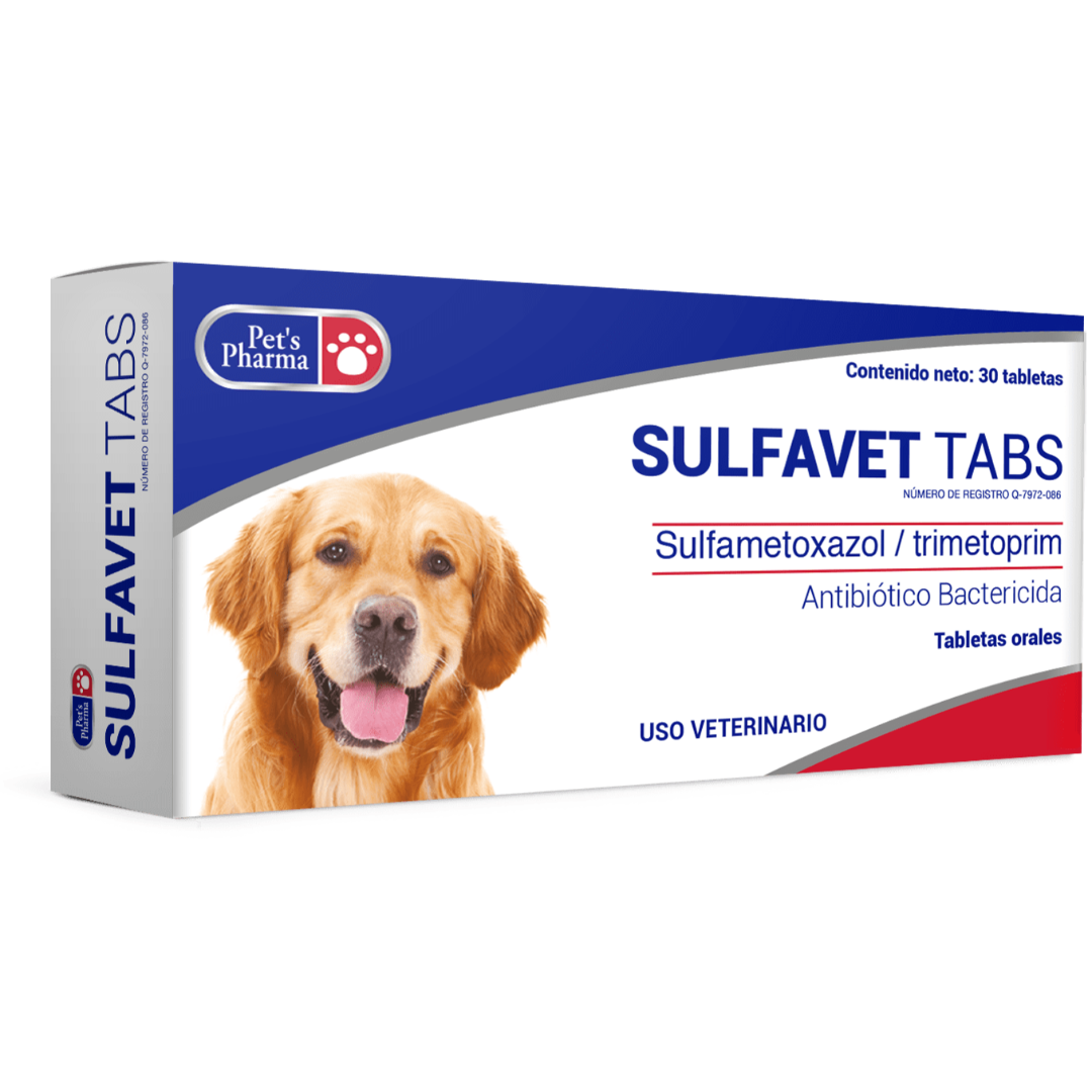 Sulfavet 30 Tabletas - Pet's Pharma