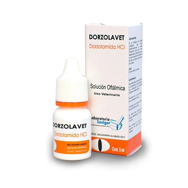 Dorzolavet 5 mg solución oftálmica - Santgar