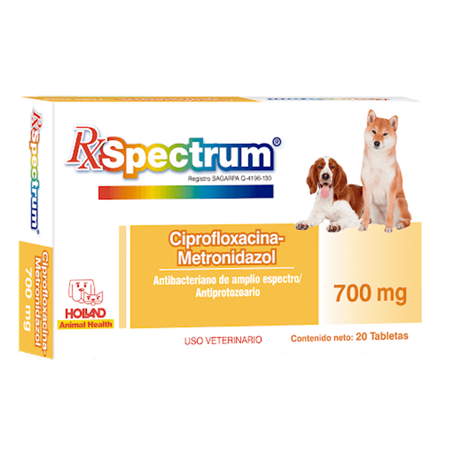 Spectrum Ciprofloxacina Metronidazol 700 mg - Holland