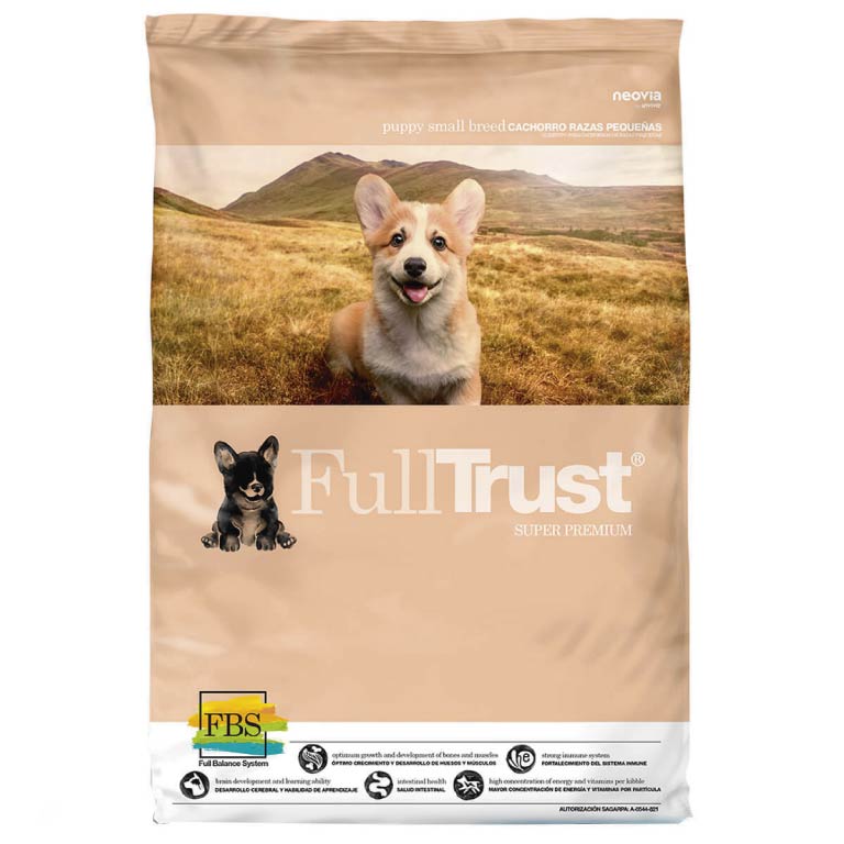 Full Trust Cachorro Razas Pequeñas - Alimento para Perro Super Premium, perro, FullTrust, Mister Mascotas