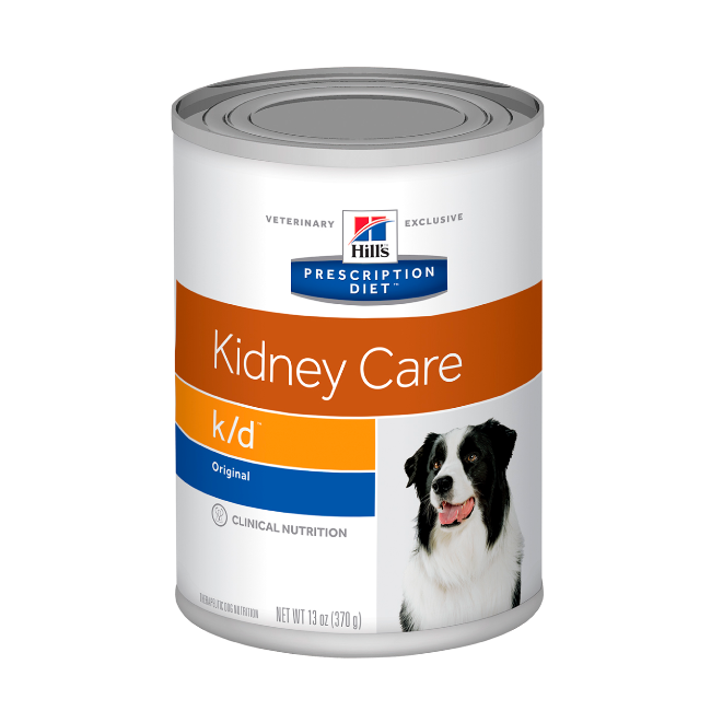 Lata Hills k/d Kidney Canine 370 Gr. Cuidado Renal Para Perro