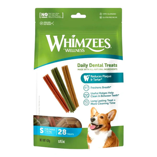 Premio para Perro Palitos Pack 28 Piezas - Whimzees