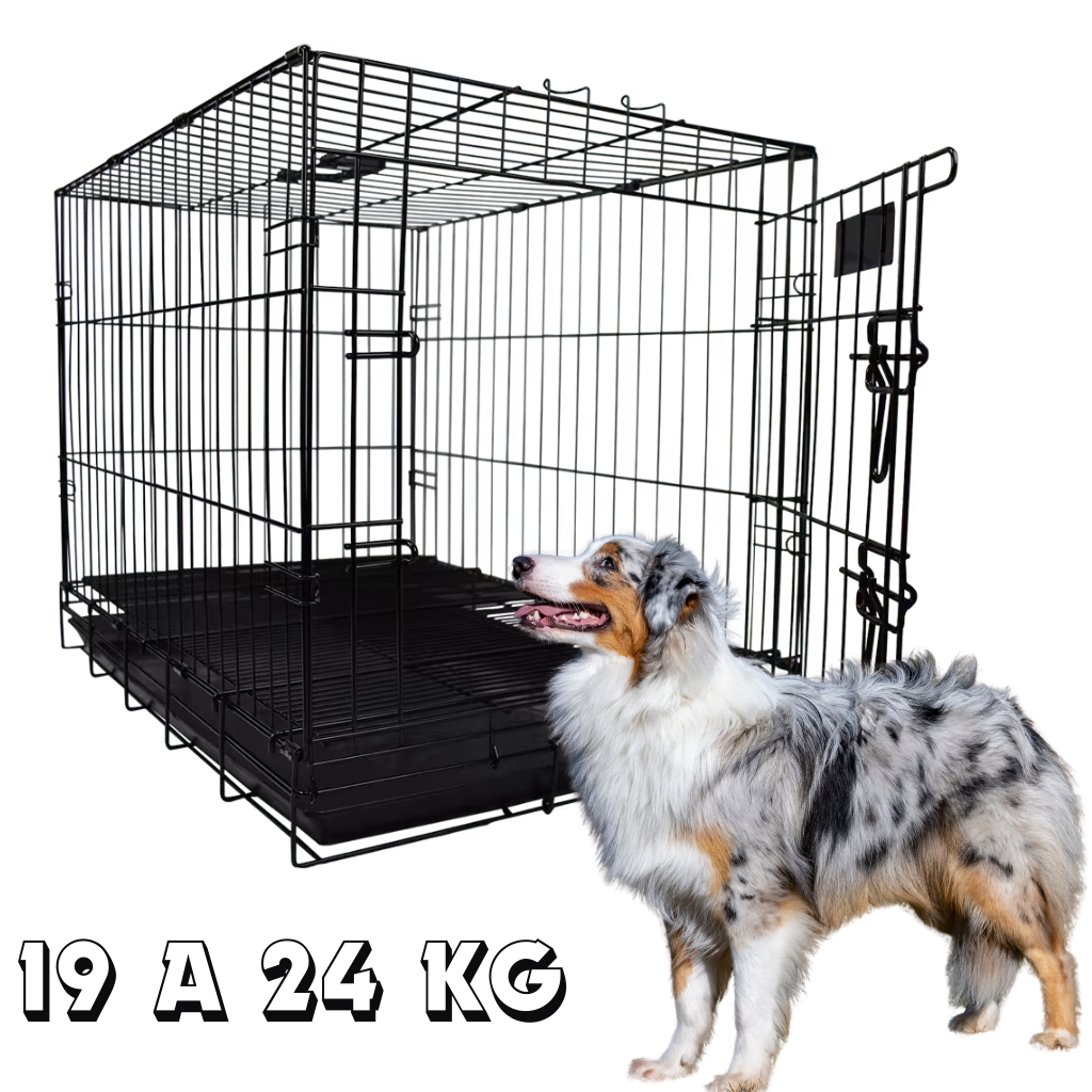Jaula Transportadora de 30 Pulgadas para Perros de 19 a 24 Kg - Soul Pets
