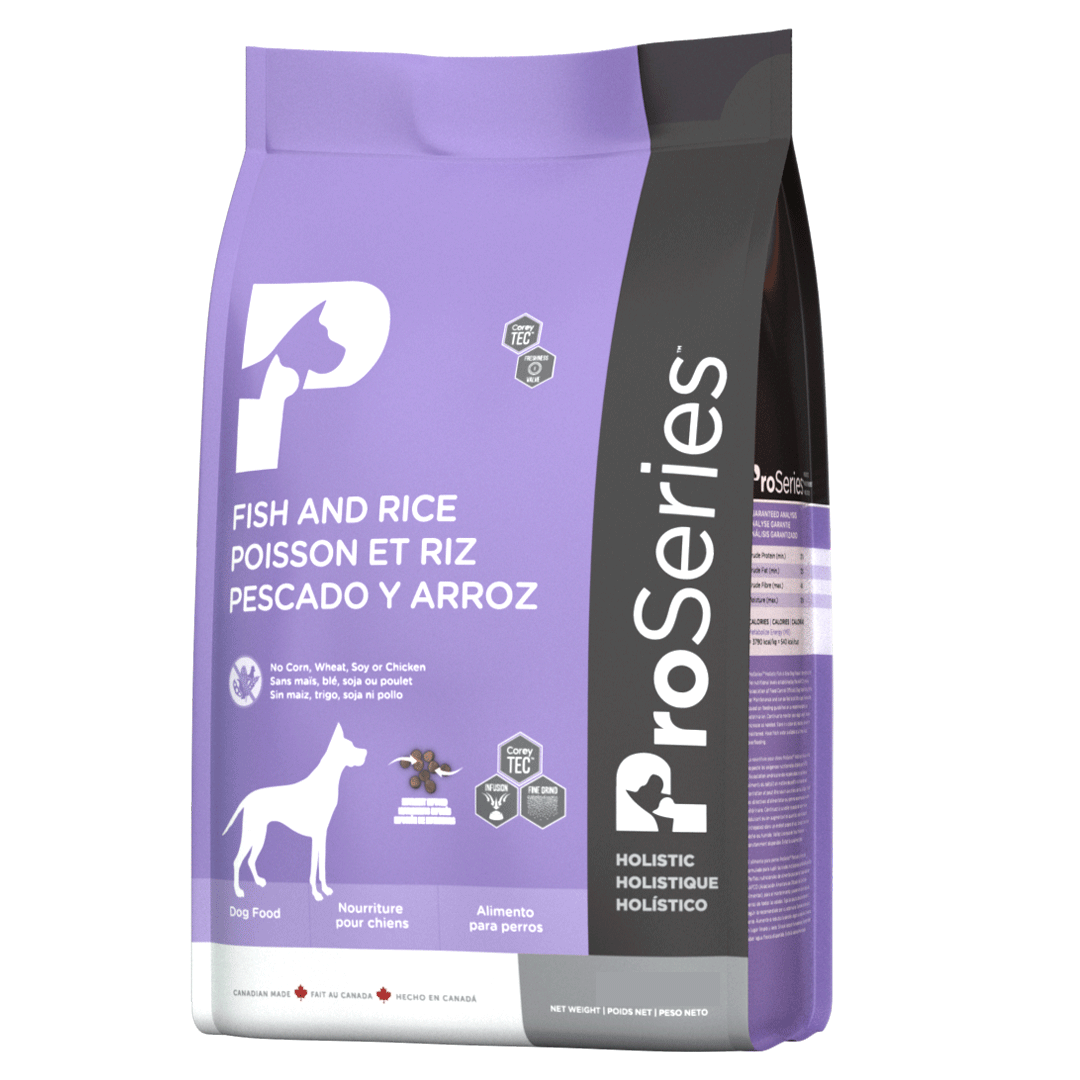 Productos ProSeries Holistic Pescado y Arroz Alimento para Perro