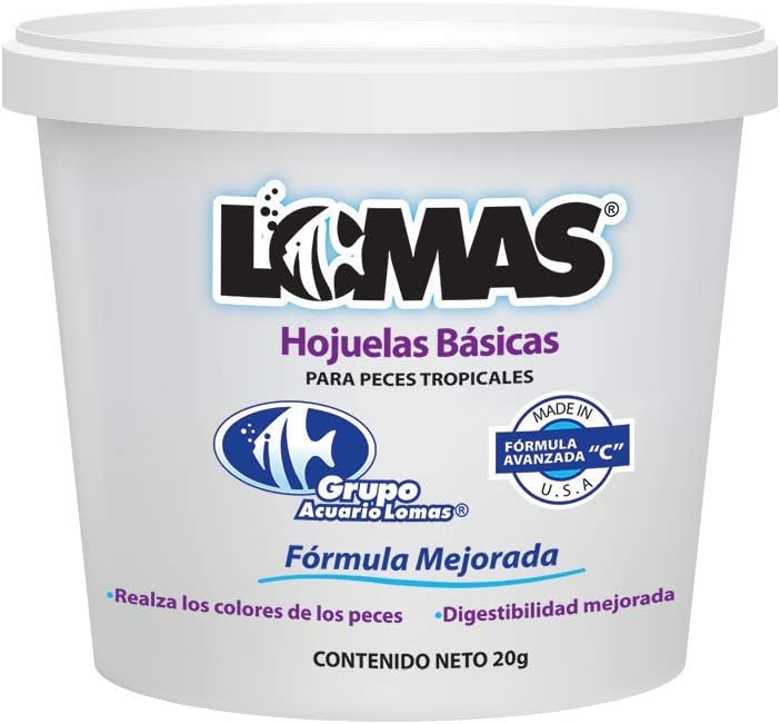 Hojuelas Basicas Peces 20 Grs