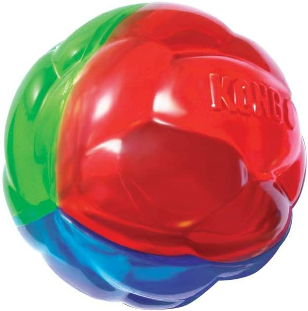 Juguete Kong Ball Twistz - Pelota Dura para Perros
