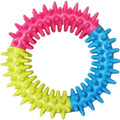 Juguete De Hule Aro Tricolor Fancy Pets