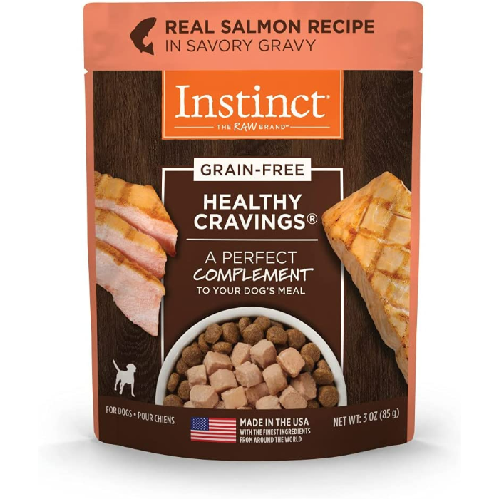 Instinct Healthy Cravings Salmón para Perro 12 Sobres