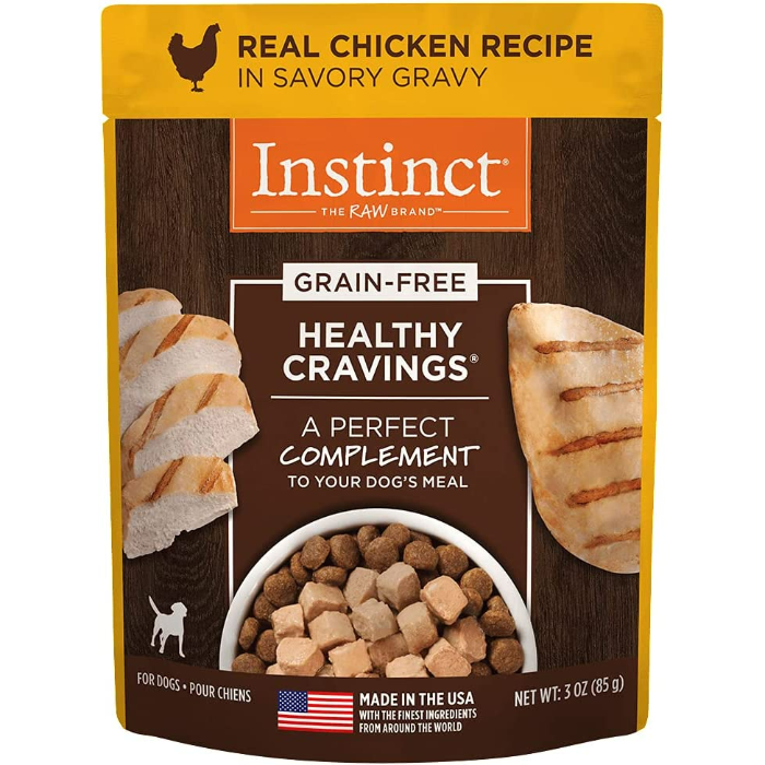 Instinct Healthy Cravings Pollo para Perro 12 Sobres