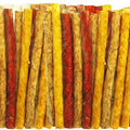 Palitos De Carnaza Sabores Variados - 100Pzas Fancy Pets