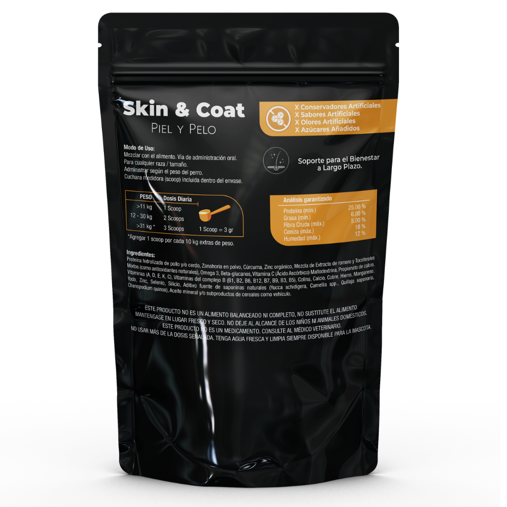 Suplemento para Perros Era Naturals Cuidado Piel y Pelo - Skin and Coat 300 Gr