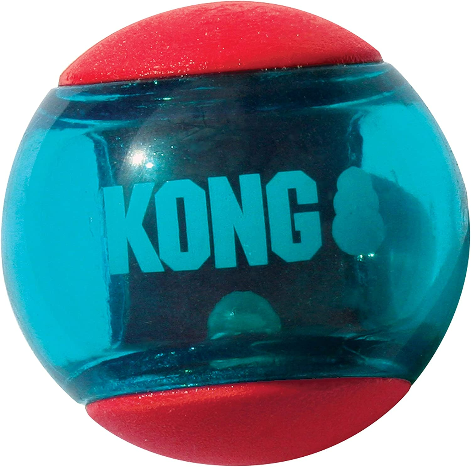 Juguete Kong Ball Squezz Action - Pelota para Perros
