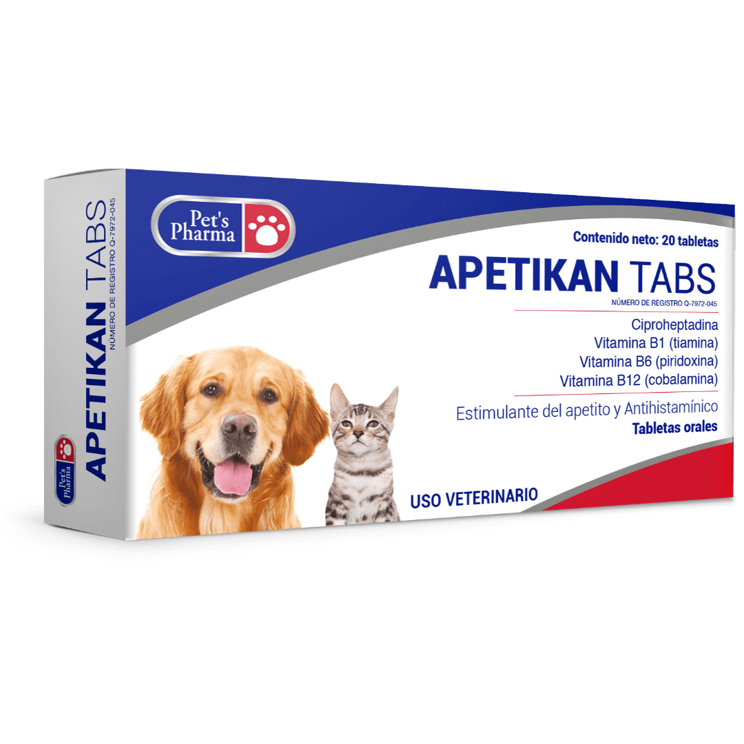 Apetikan Tabs - 20 Tabletas Pet's Pharma