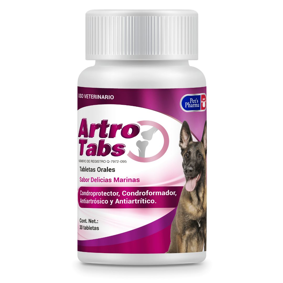 Artro Tabs Pet's Pharma - 30 Tabletas