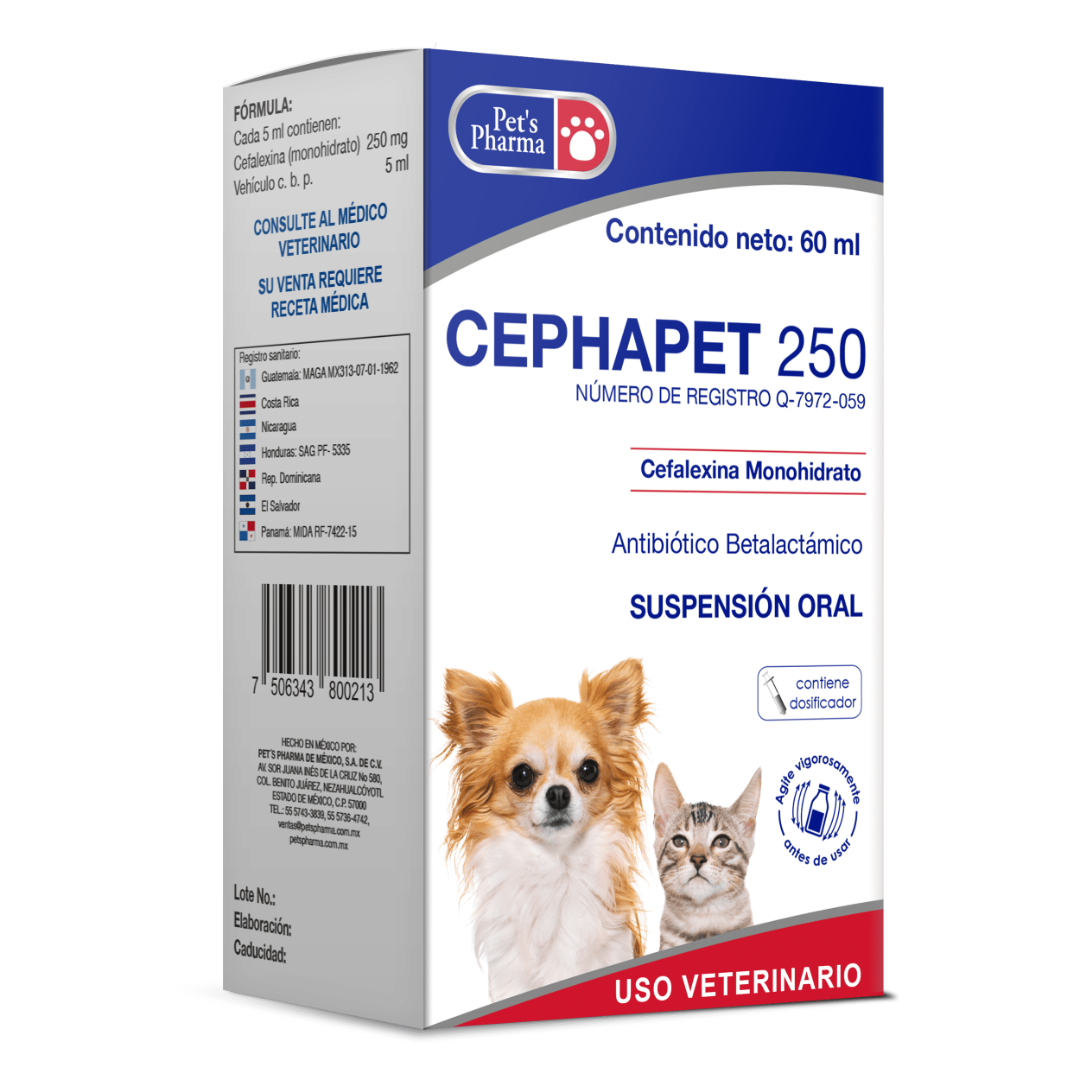 Cephapet Solución Oral 60ml - Pet's Pharma