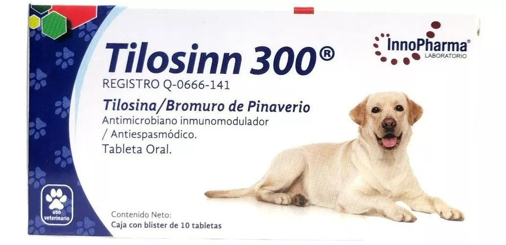 Tilosinn 300mg Caja con 10 Tabletas - Innopharma