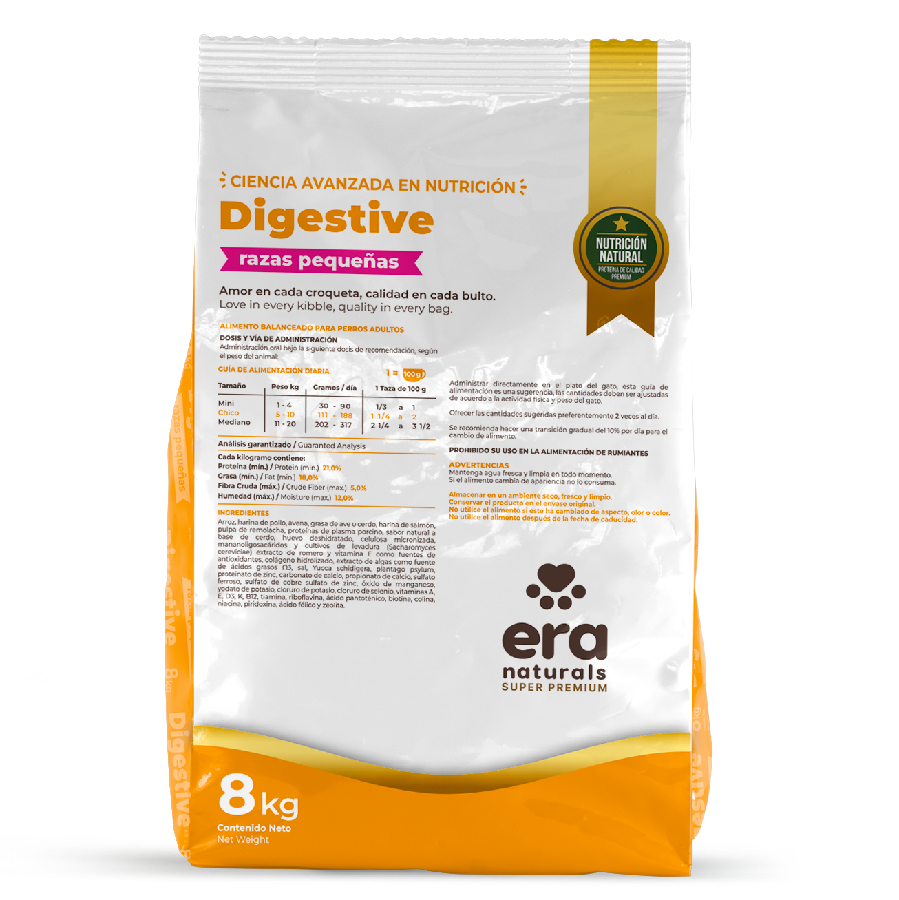 Era Naturals Alimento Digestive Perro