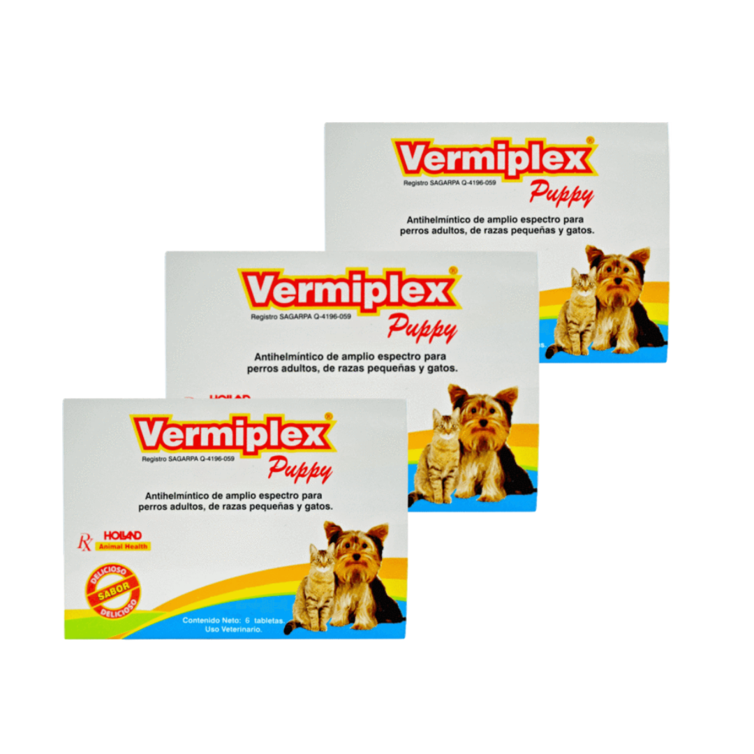 vermiplex puppy desparasitante