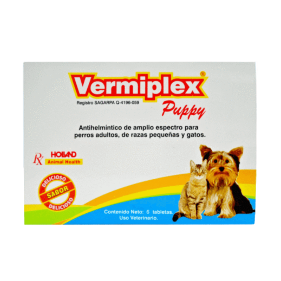 vermiplex puppy desparasitante