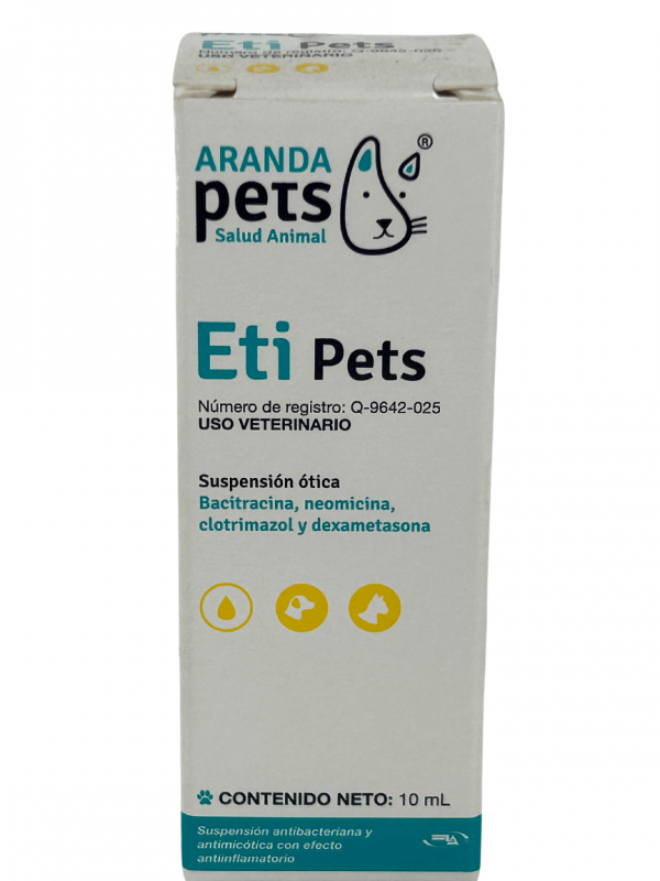 Eti Pets 10 Ml Solución Ótica - Aranda