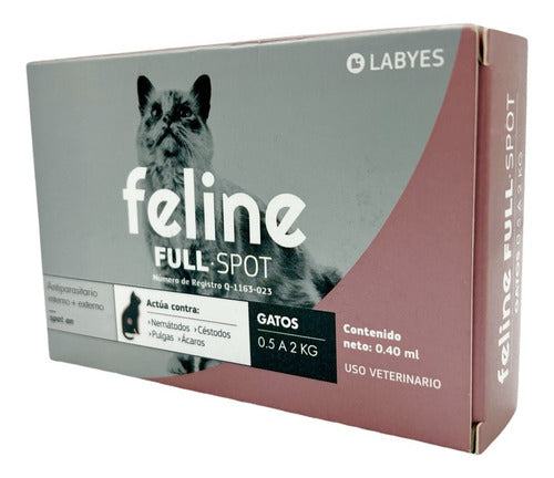 Feline Full Spot Antiparasitario - Labyes