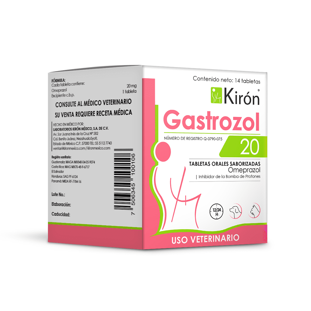 Gastrozol 20mg Kiron 14 Tabletas