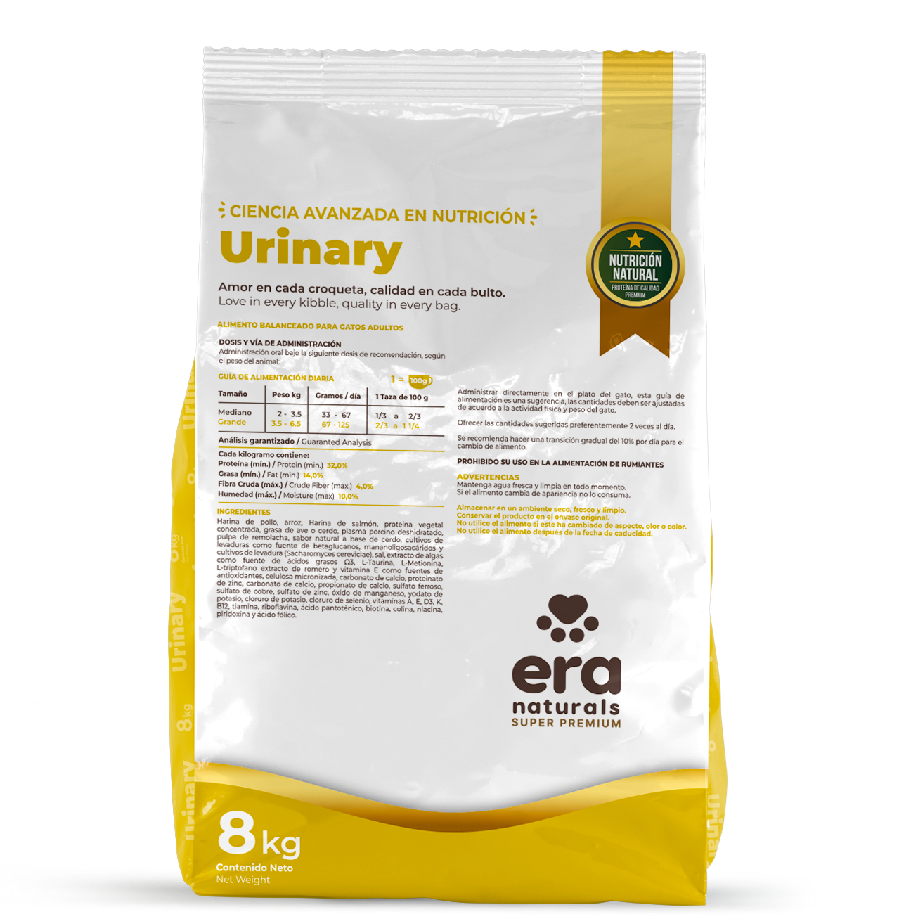 Era Naturals Alimento Urinary
