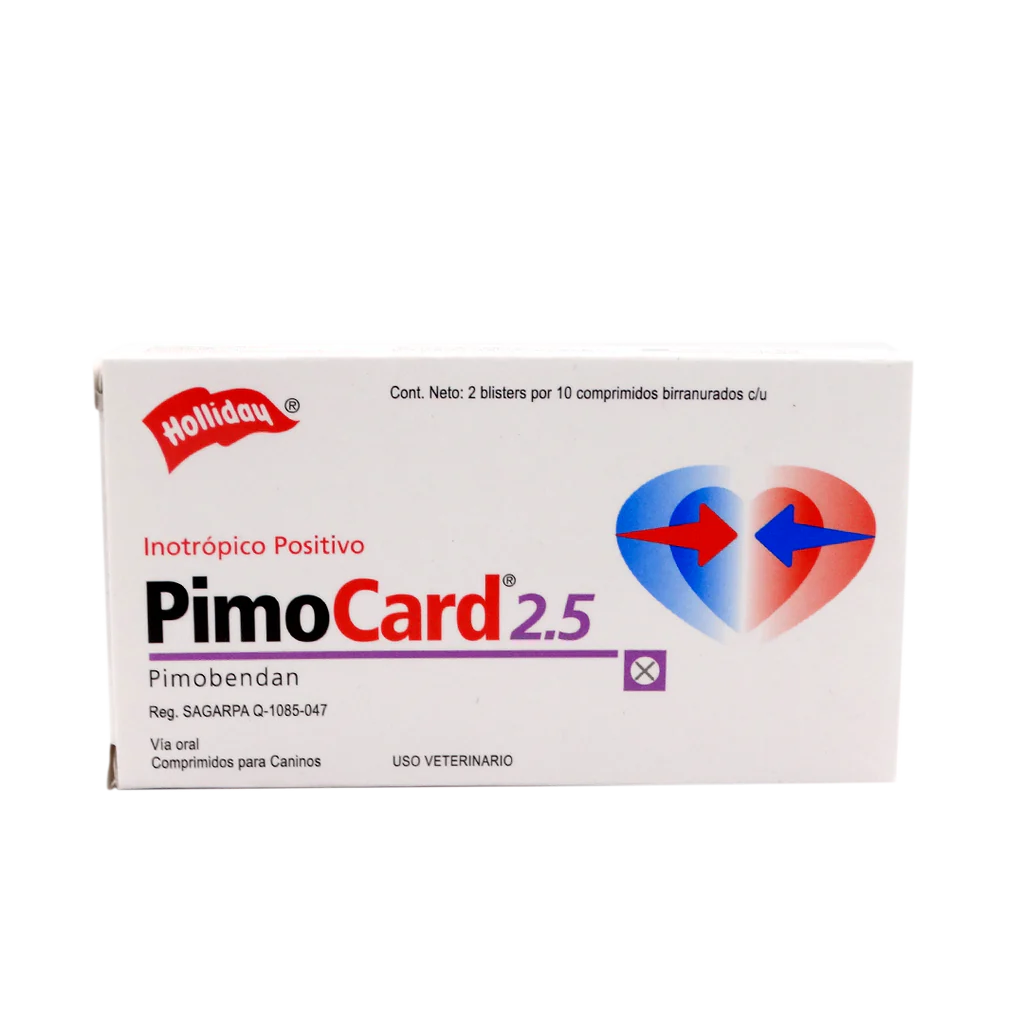 Pimocard 2.5 Mg 10 Tabletas - Hollidays