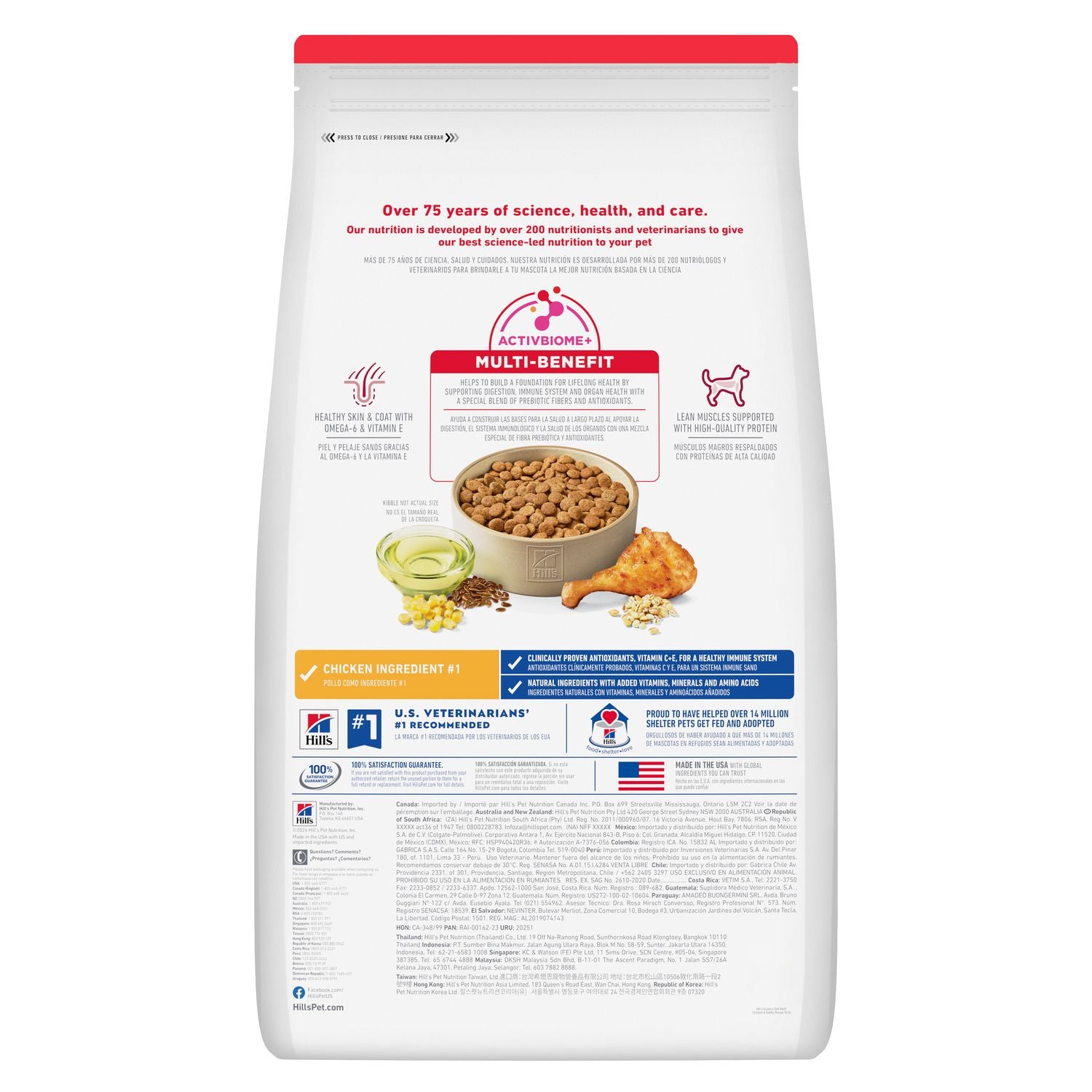 Hills Adulto Science Diet - Alimento para Perro