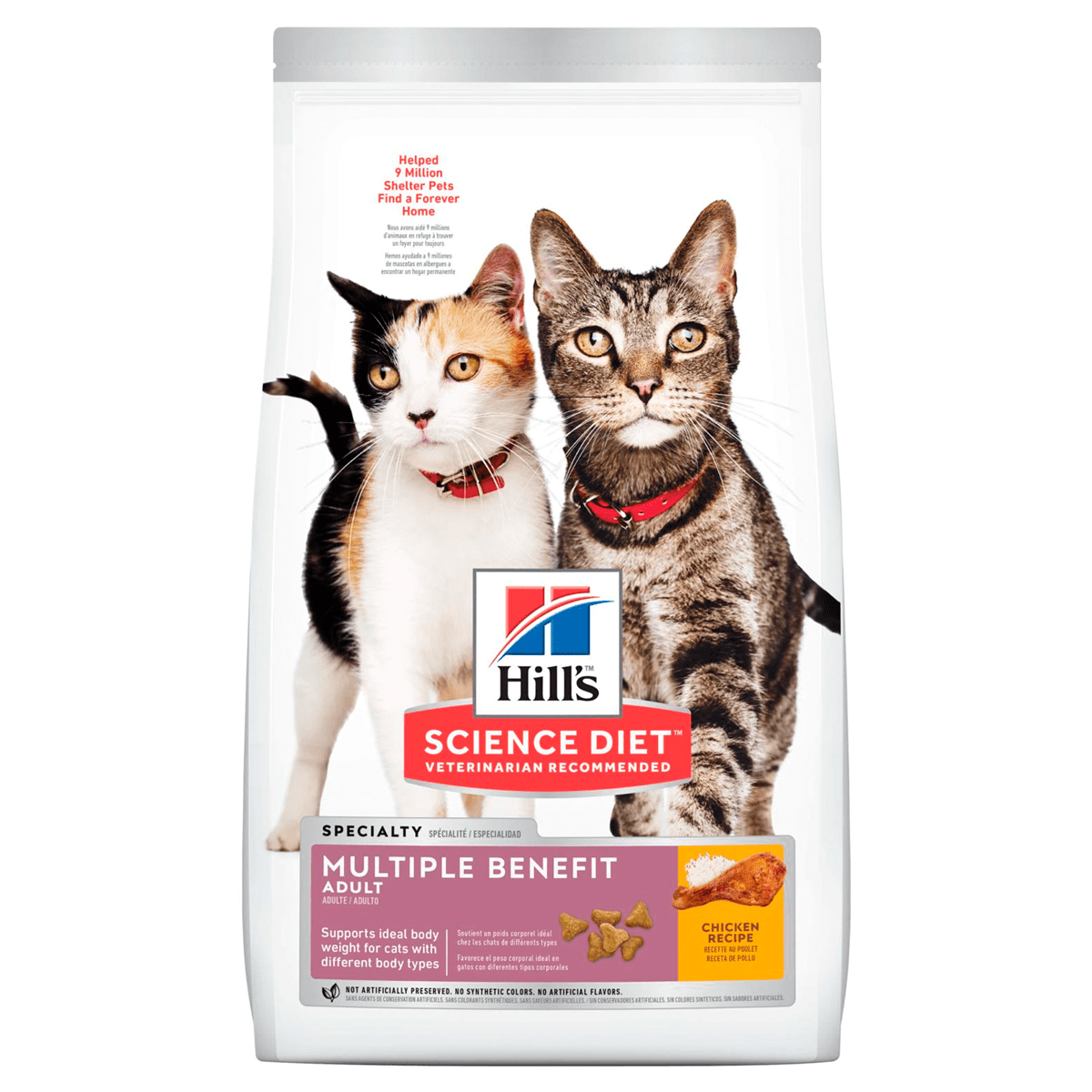 Alimento para Gatos Hills Adulto Multi Benefit  Science Diet