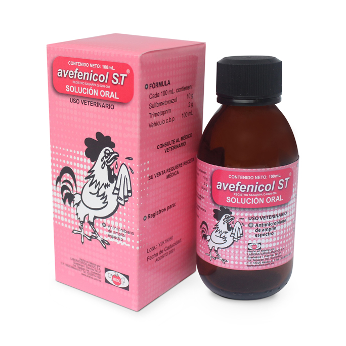 Avefenicol ST Gotas 20 ML - Andoci