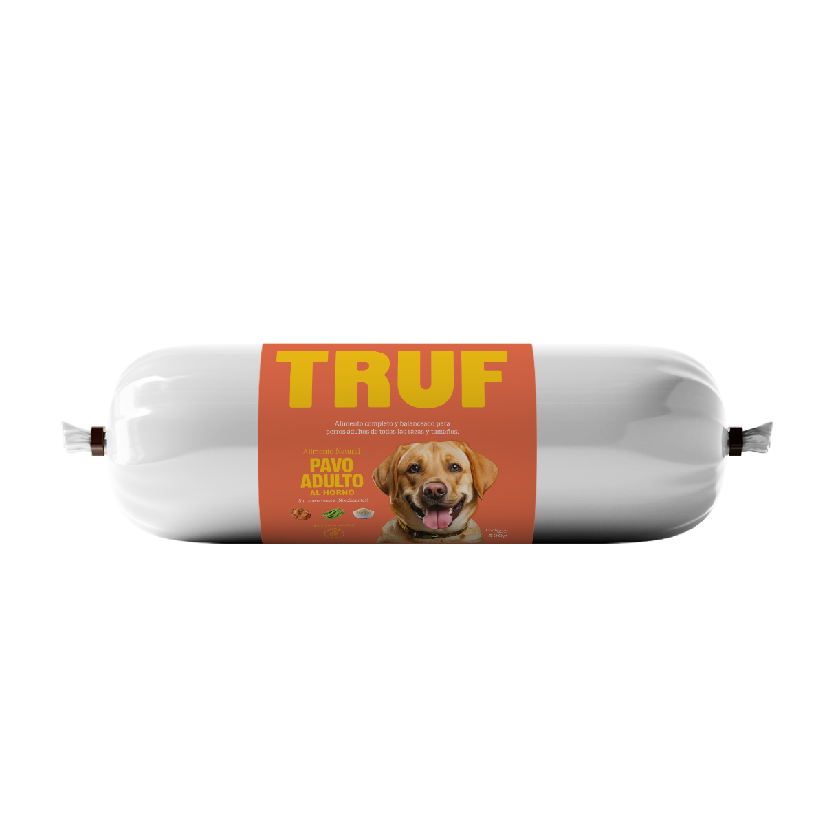 Alimento para Perro Congelado Sabor Pavo 500 Gr - TRUF