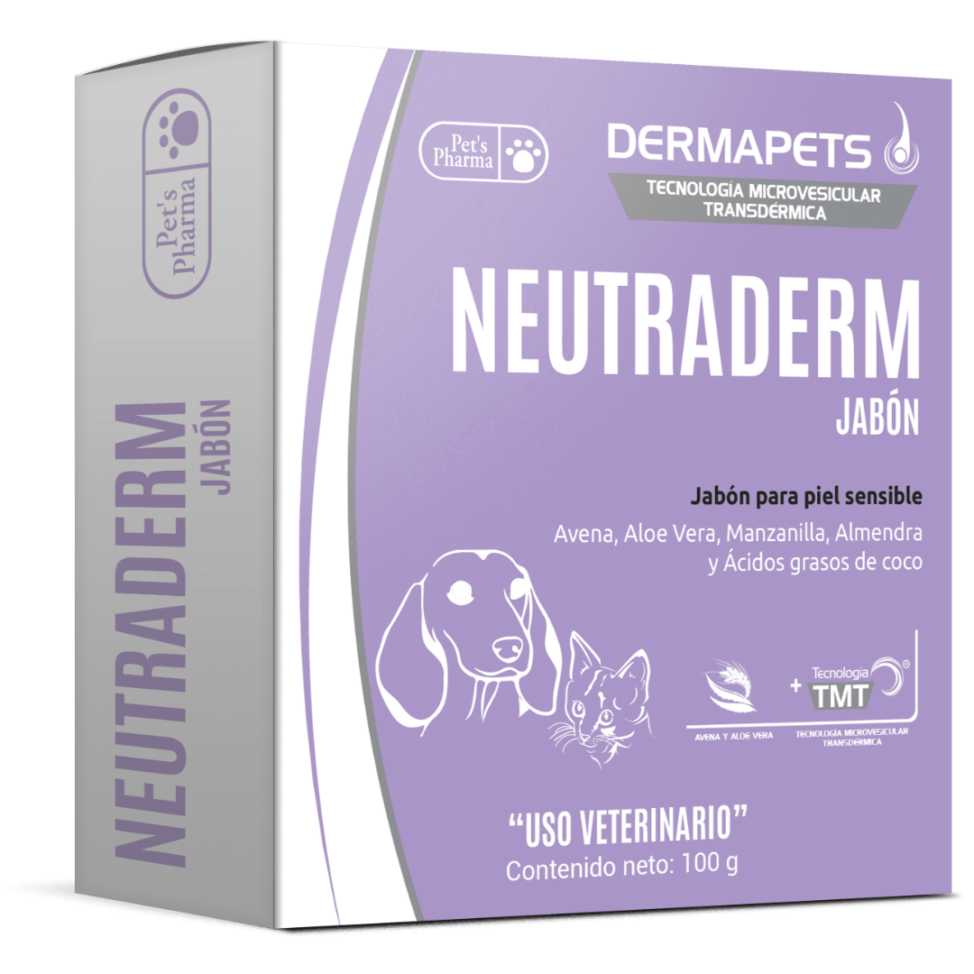 Neutraderm Jabón Dermatológico 100Gr - Pet's Pharma