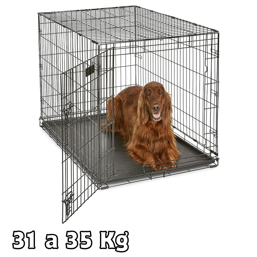 Jaula Transportadora de 42 Pulgadas para Perros de 31 a 35 Kg- Soul Pets