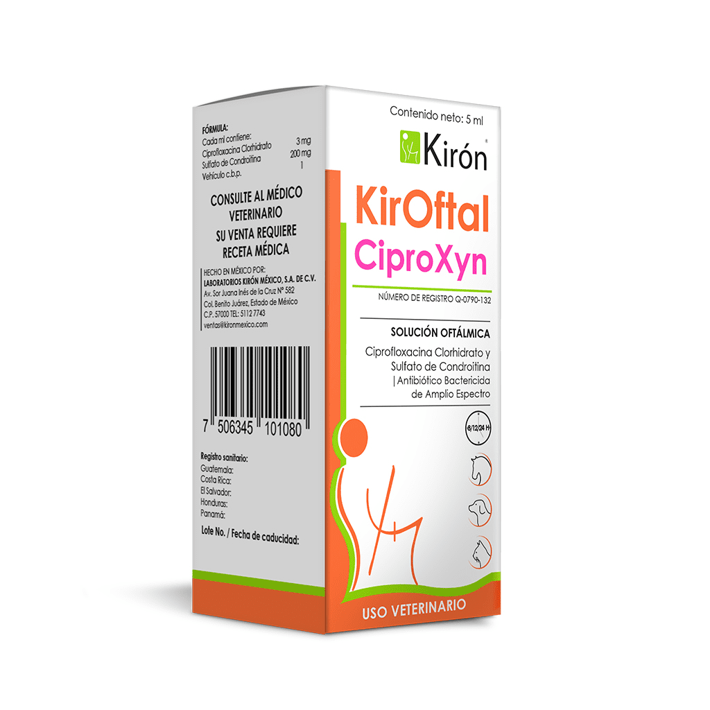 Solución Oftálmica Kiroftal Cyproxin Kiron