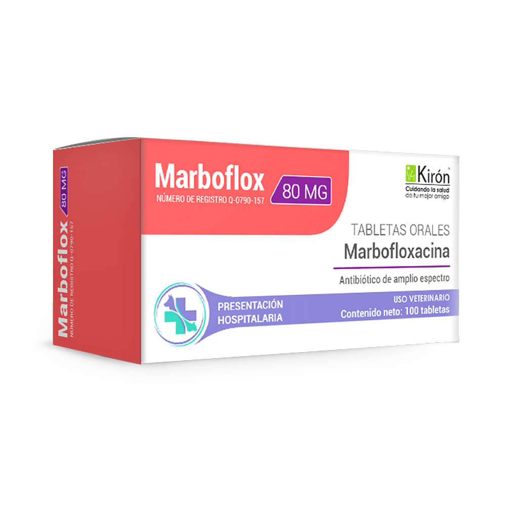 Marboflox 20mg Kiron 100 Tabletas