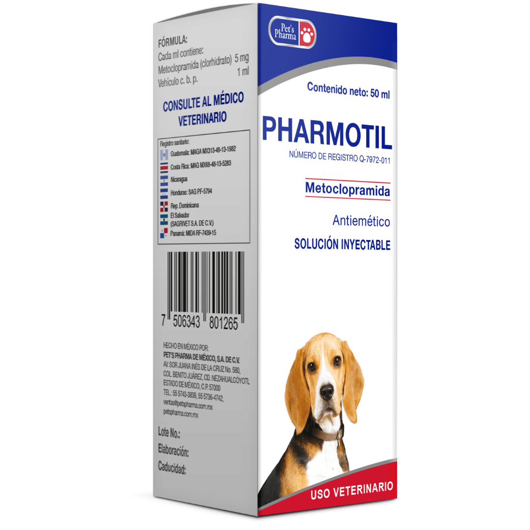 Productos Pharmotil Solución Inyectable 50ml - Pet's Pharma