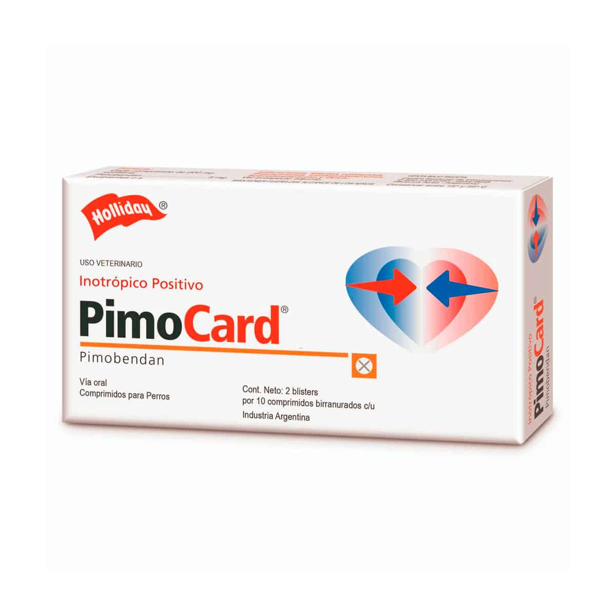 Pimocard 1.25 Mg 10 Tabletas - Hollidays