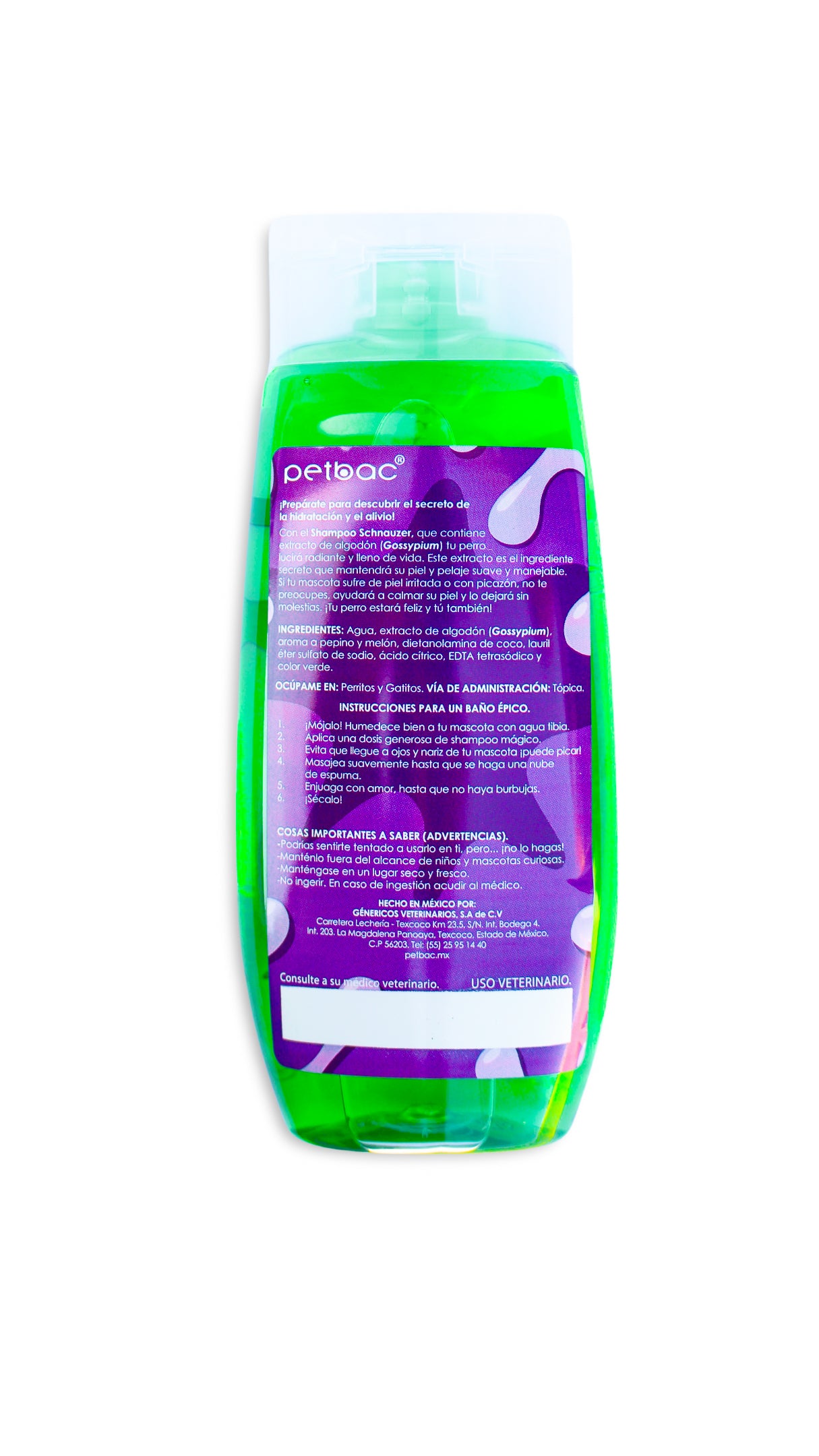 Shampoo Cuidado Especial Schanuzer 400 Ml - Petbac