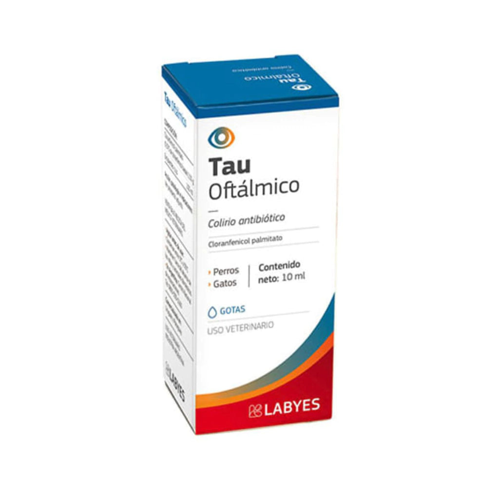 Tau Oftálmico Azul Colirio Antibiótico 10 Ml - Labyes