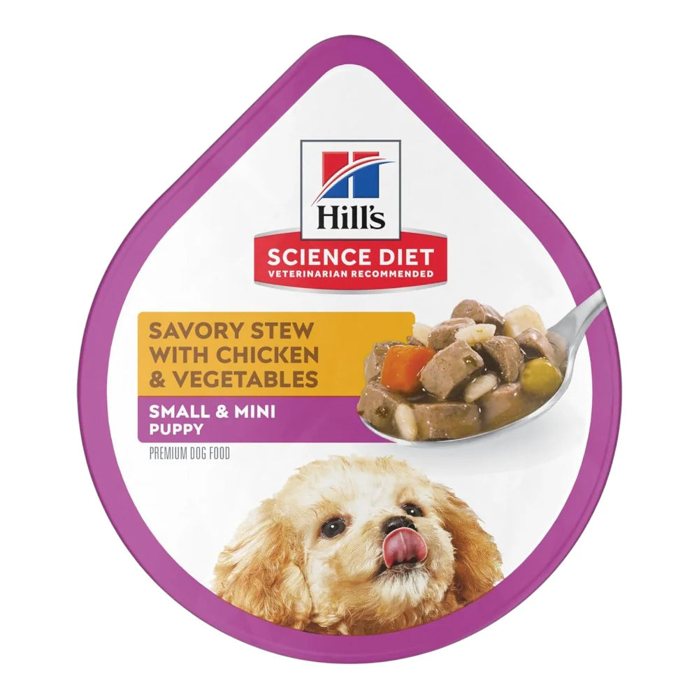 Tray Humedo Cachorro Estofado Pollo y Vegetales 99 gr