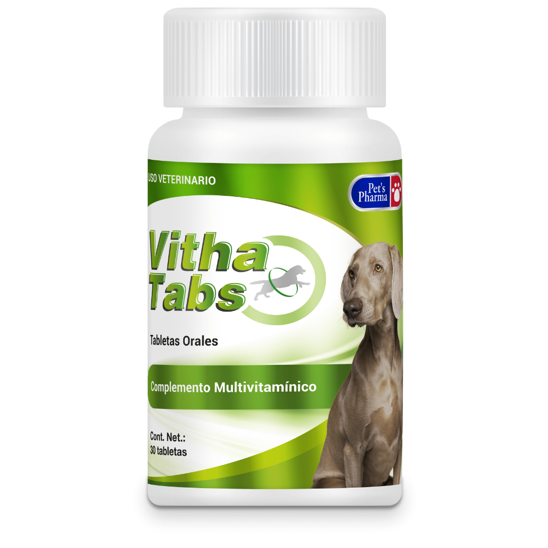 Vitha Tabs Pet's Pharma - 30 Tabletas