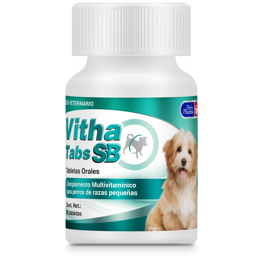 Vitha Tabs SB Pet's Pharma - 30 Tabletas