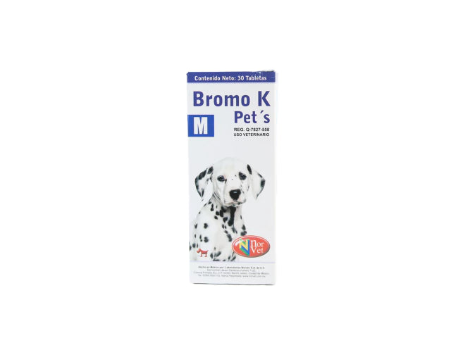 BROMO K PETS 30 TABS - Norvet