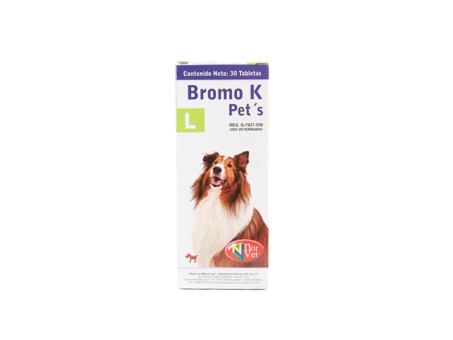 BROMO K PETS 30 TABS - Norvet