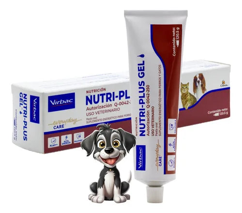 Nutriplus Gel 120g - Vitaminas Perros Gatos